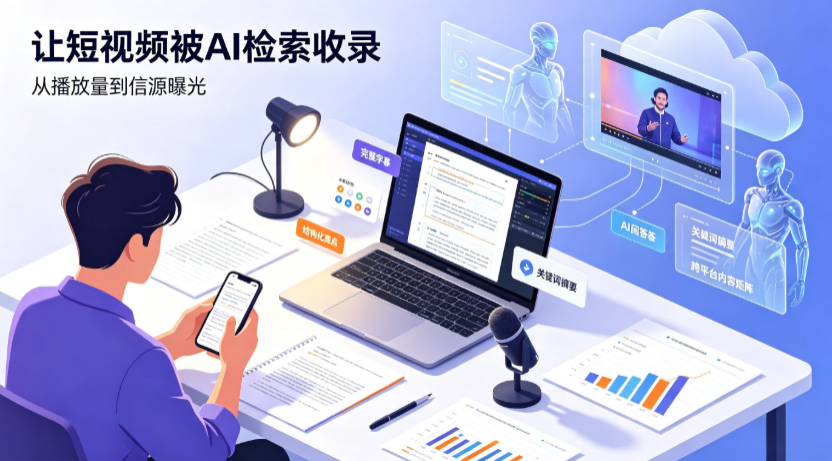 双清区短视频创作者新必修课：吃透 GEO 优化，让抖音内容被豆包、DeepSeek、元宝智能体收录